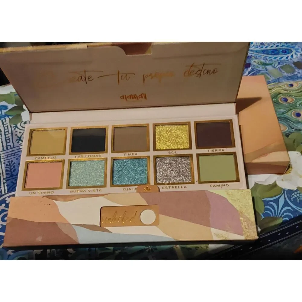 BNIB~Alamar Cosmetics Destino Eyeshadow Palette~Gorgeous Colors